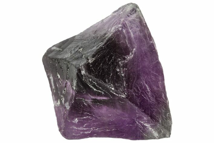 Purple Fluorite Octahedron - China #110063